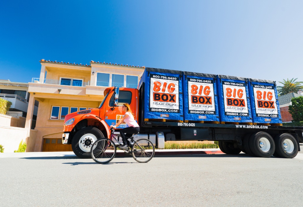 Bonita storage delivery truck from Big Box Storage