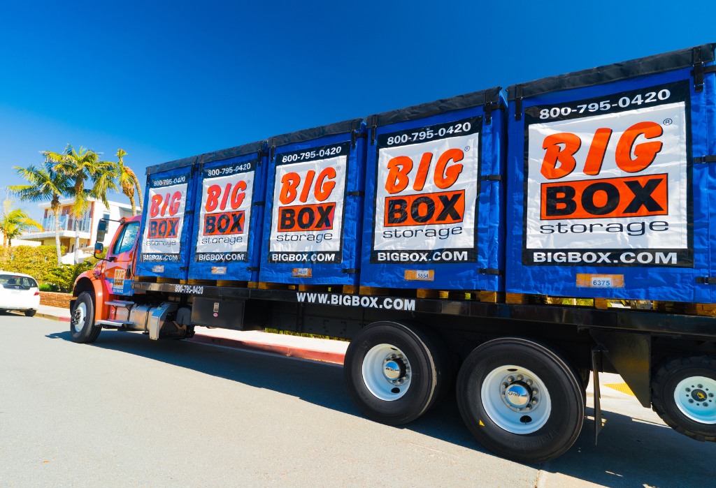 La Mesa storage truck from Big Box Storage