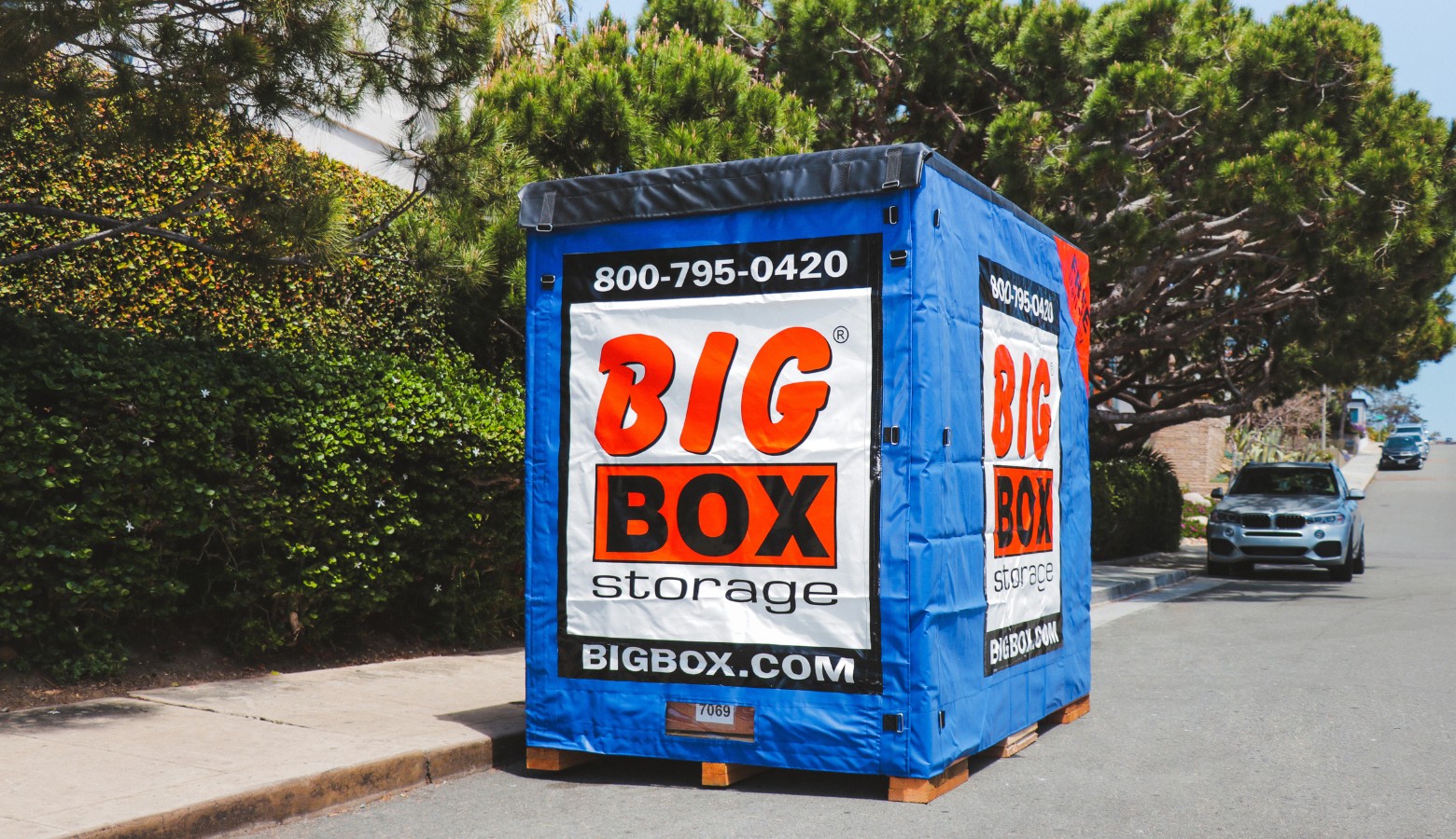 Image of portable storage unit in San Diego