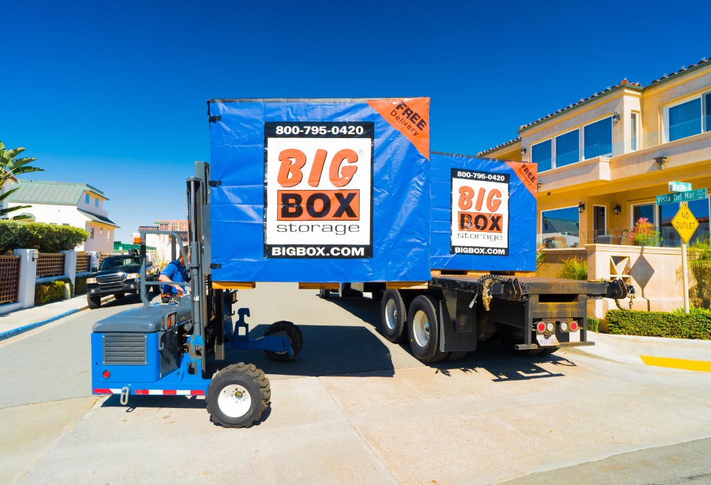 San Marcos storage delivered by Big Box Storage