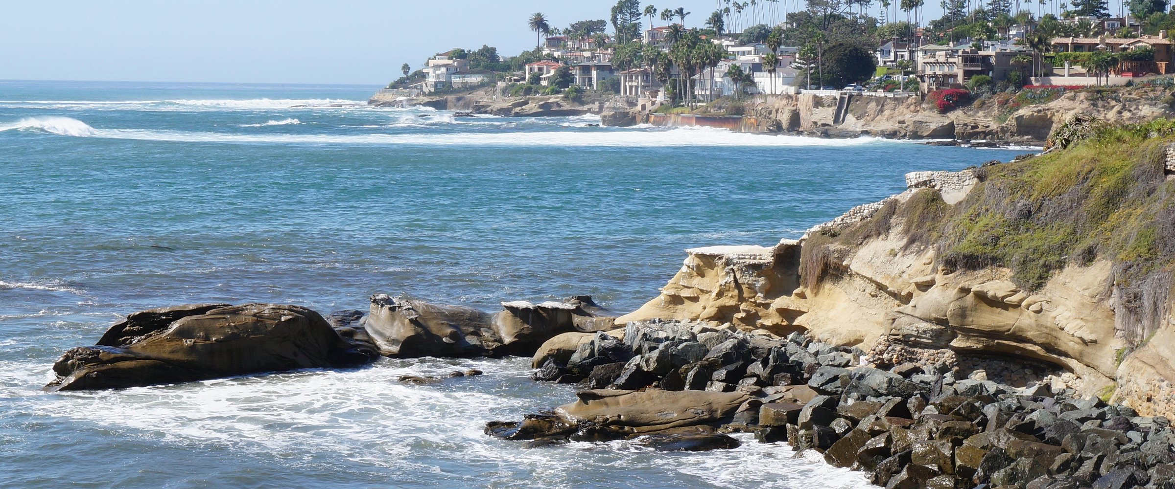 La Jolla beach view