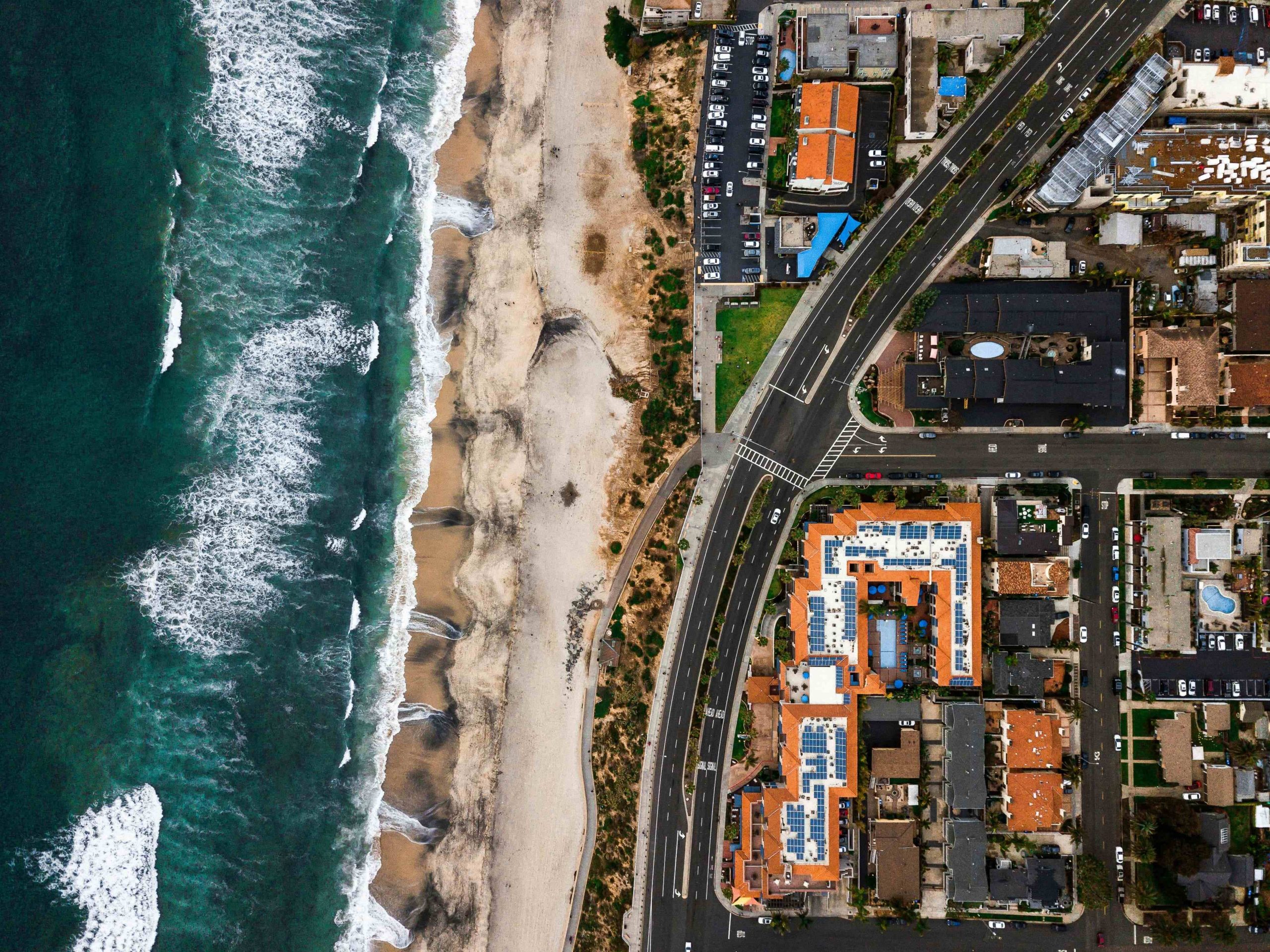 Carlsbad, CA beach view